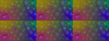 Karalama elementleri. Çizim çiçek deseni duvar kağıdı, web sitesi arka planı, ambalaj kağıdı, davetiye, broşür, afiş veya web sitesi için kullanılabilir. El çizimi Raster illüstrasyonu.