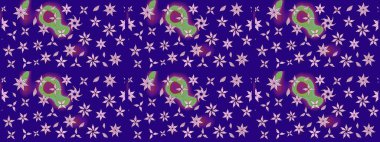 Gömlek, arka plan modelini çiz. Mavi renkli çiçekler. Tropik çiçekler.