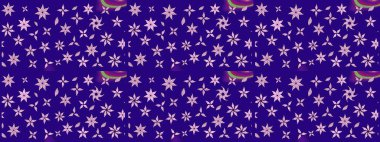 Yumuşak, yaz çiçekli arka plan. Mavi renkli çiçekler. Raster çiçek desenli ve çiçekli..