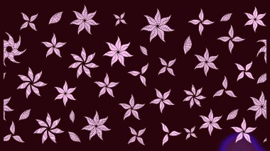 Raster çiçek izi. Klasik taslak çizimi. Çiçek rengi eskiz deseni. Raster Yumuşak kumaş deseni.