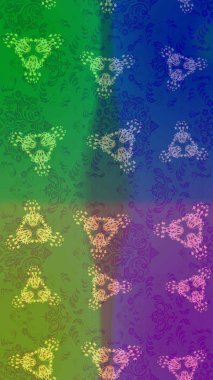 Yılbaşı kış tasarımı için renkli kar taneleri. Elle çizilmiş kartanesi karalaması. Raster illüstrasyonu.