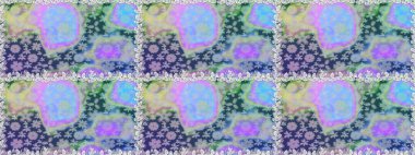 Nazikçe, güzel çiçek arkaplanı. Çiçekli karalama şeklinde Raster çiçek deseni. Mavi renkte çiçekler.