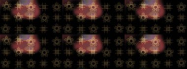 Sihirli siyah, kahverengi ve gri tatil soyut arka plan yıldız ve düşen kar taneleri. Noel siyahi, kahverengi ve gri. Raster illüstrasyonu.