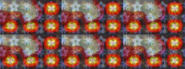 Noel doodle desen kar taneleri, raster arka plan ile. Raster illüstrasyon.