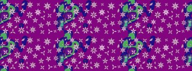 Modaya uygun kumaş deseni. Tony 'nin kumaş kalıbını çiz. Raster illüstrasyonu. Küçük çiçekte sevimli çiçek deseni var..