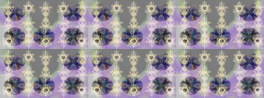 Noel şenliği geçmişi. Karla süslenmiş Noel kar taneleri. Raster illüstrasyonu.