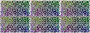 Gri renkli çiçekler. Raster düz çiçekleri pürüzsüz desen. Tasarım hediye paketi, tebrik kartları, posterler ve afiş tasarımı.