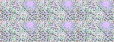 Kumaş, kağıt, ambalaj kâğıdı ve duvar kağıdı tasarımı için güzel bir arka plan. Raster illüstrasyonu. Renkli kelebeklerin kusursuz arka planı.