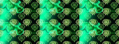 Düz çiçek öğeleri tasarım. Raster. Bahar Tema Dikişsiz desen arka plan rengi.