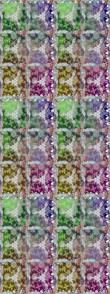 Suluboya, elle çizilmiş. Vadinin çiçekleri tarafsız renklerde. Raster - stok. Kusursuz arkaplan deseni.