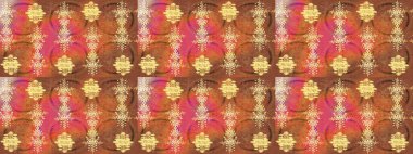 Düz kar karalama ikonları, yılbaşı afişi için kar taneleri silueti, kartlar. Yeni yıl kar tanesi. Şirin soyut kar taneleri kahverengi, turuncu ve pembe renkler üzerine raster tasarımı.