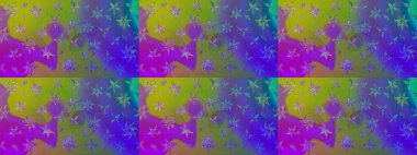 Raster suluboya çiçek deseni, narin çiçekler, menekşe çiçekleri, tebrik kartı şablonu. Raster Güzel kumaş deseni.