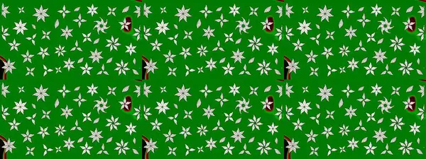 Yeşil yapraklı yabani çiçekler. Eskiz arkaplan modeli. Raster illüstrasyonu. Suluboya, elle çizilmiş.