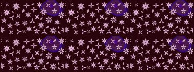 Zarif, parlak ve eskiz kahverengi çiçek desenli tasarım. Sabıka baskıları, bebek kıyafetleri, duvar kâğıtları, paket kutuları vb..