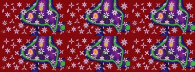 Simple cute pattern in small-scale flowers. Raster illustration. Floral sketch background for textile or book covers, manufacturing, wallpapers, print, gift wrap and scrapbooking.