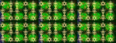 Retro stil dokusu, şablon kış elementleri. Modern tasarım posteri, kapak tasarımı, yeşil, mavi ve sarı renkli kart tasarımı. Son moda kar taneleri ve elementler onun kartlarını gösteriyor. Kar taneleri tasarımı.