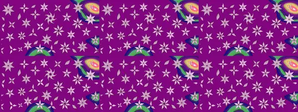 Çocuk stili. Çiçekli eskiz arkaplanı. Renkli Bahar Teması eskiz kalıbı. Düz Çiçek Elementleri Tasarımı.