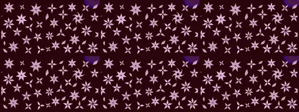 Çizgi çizimi kalıbı. Raster Moda kumaş deseni. Şirin çiçekler..