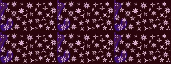 Güzel karalamalı çiçek desenli çizim. Raster illüstrasyonu. Küçük çiçekteki sevimli çiçek deseni. Güzel kumaş deseni.