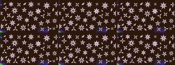 Çiçekli eskiz arkaplanı. Düz Çiçek Elementleri Tasarımı. Renkli Bahar Teması eskiz kalıbı. Çocuk stili.