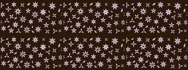 Güzel kumaş deseni. Raster illüstrasyonu. Küçük bir çiçekte eskiz deseni. Güzel çiçek arkaplanı..