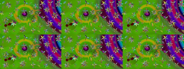 Moda baskıları için zarif bir şablon. Modern çiçek arkaplanı. Halk tarzı. Parlak renkli çiçekleri ve yeşil yaprakları olan harika bir çiçek deseni..