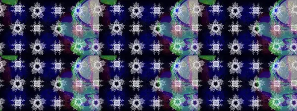 Çiçek Elementleri 'nin soyut geçmişi. Raster kış deseni. Siyah, mavi ve nötr renkler üzerine tasarım. Raster illüstrasyonu.