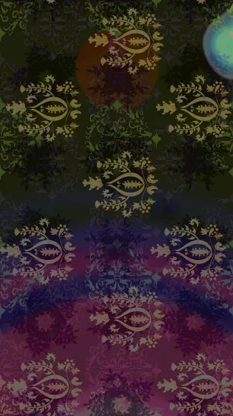 Suluboya tarzında gri renkli çiçekler. Raster illüstrasyonunda çiçek deseni çizimi.