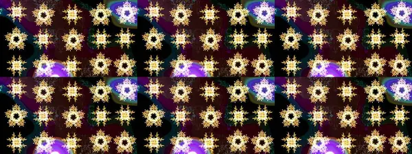 Renkli arka planda güzel kar taneleri. Raster kar taneleri deseni. Raster illüstrasyonu.