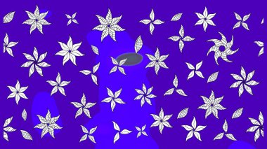 Raster suluboya çiçek deseni, narin çiçekler, menekşe çiçekleri, tebrik kartı şablonu. Raster Güzel kumaş deseni.