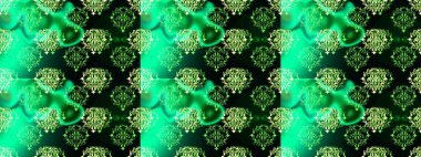 Düz çiçek öğeleri tasarım. Raster. Bahar Tema Dikişsiz desen arka plan rengi.