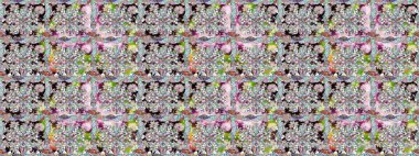 Üretim, duvar kağıdı, baskı, hediye paketi ve scrapbooking Tekstil veya kitap için çiçek sorunsuz arka plan kapsar. Raster resim. Küçük ölçekli çiçek basit şirin desen.