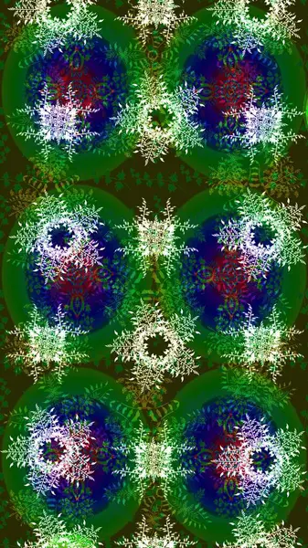 Desen snowflakes.raster Noel soyut renkli arka plan ile düşen kar tanesi. Raster illüstrasyon.