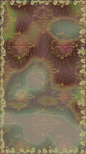 Varicolobrown raster kusursuz illüstrasyon. Birçok kahverengi ve soyut çiçekli tropikal desenler. Küçük çiçekte sevimli çiçek deseni var..