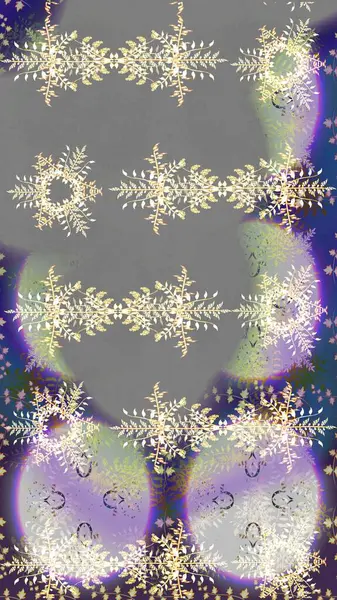 Raster illüstrasyonu. Kar taneli desen. Raster Noel soyut renkli arkaplan ve düşen kar tanesi..