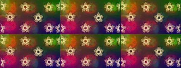 Güzel soyut kar tanesi raster tasarımı. Düz kar karalama ikonları, kar taneleri kahverengi, yeşil ve mor renkli siluetler noel afişi, kartlar. Yeni yıl kar tanesi.