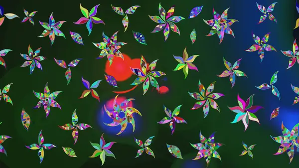 Çiçek mavisi eskiz deseni. Raster çiçek izi. Klasik taslak çizimi.