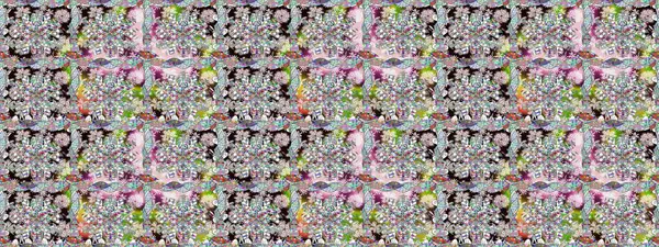 Üretim, duvar kağıdı, baskı, hediye paketi ve scrapbooking Tekstil veya kitap için çiçek sorunsuz arka plan kapsar. Raster resim. Küçük ölçekli çiçek basit şirin desen.