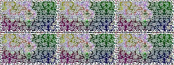 Gri renklerde. Kusursuz dekoratif arka plan, çiçek mandala. Raster illüstrasyonu. Çiçek..