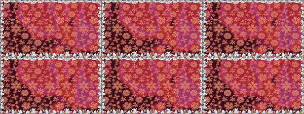 Tomurcukları papatya çiçekleri olan sevimli bir çiçek deseni. Raster illüstrasyonu. Kusursuz bir geçmişi var. Miles Fleur, süslü püslü bir süs. Kumaş, tekstil, duvar kağıdı baskısı için. Antika retro tarzı.