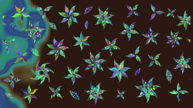 Çiçeğin suluboya çizimlerinin mükemmel deseni. Suluboya çizim kalıbı. Dekorasyon ve tasarım için güzel bir desen. Eski model. Moda yazdırma.