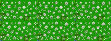 Düz Çiçek Elementleri Tasarımı. Güzel kumaş deseni. Renkli Yaz Temalı eskiz kalıbı. Güzel eskiz şekli. Yazdır. Raster çiçekli arka plan.