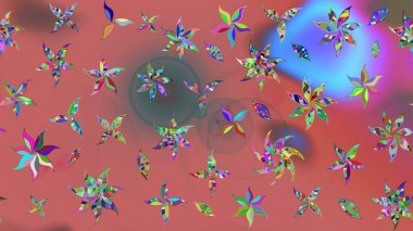 Moda baskısı. Çiçeğin suluboya çizimlerinin mükemmel deseni. Suluboya çizim kalıbı. Eski model. Dekorasyon ve tasarım için güzel desen.