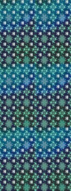 Raster illüstrasyonu. Mavi ve nötr renklerde kar taneleri. Kar tanesi raster deseni. Renkli arka planda izole tatlı kar taneleri.