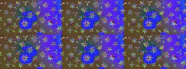 Raster suluboya çiçek deseni, narin çiçekler, menekşe çiçekleri, tebrik kartı şablonu. Raster Güzel kumaş deseni.