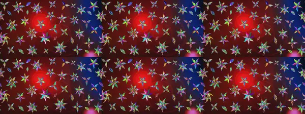 Çiçek desenli eskiz. Kahverengi renkli çiçekler. Renkli Bahar Teması eskiz kalıbı. Düz Çiçek Elementleri Tasarım Raster illüstrasyonu.