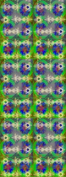 Raster illüstrasyonu. Kar taneleri arka planda. Kar tanesi süsleme deseni. Arkaplanda soyut kar taneleri olan düz tasarım. Kar taneleri deseni.