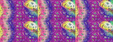 Raster düz çiçek çizim deseni. Mor, mor ve nötr renkte çiçekler. Tasarım hediye paketi, tebrik kartları, posterler ve afiş tasarımı.