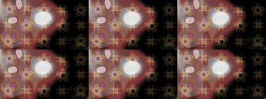 Kar Tanesi Simgesi. Kar Tanesi Raster illüstrasyonu. Kahverengi, siyah ve bej renklerde izole edilmiş. Kış kar taneleri.