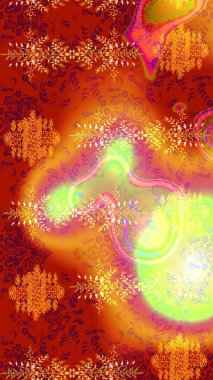 Beautiful watercolor Bouquet of summer flowers sketch pattern. Nice fabric pattern.